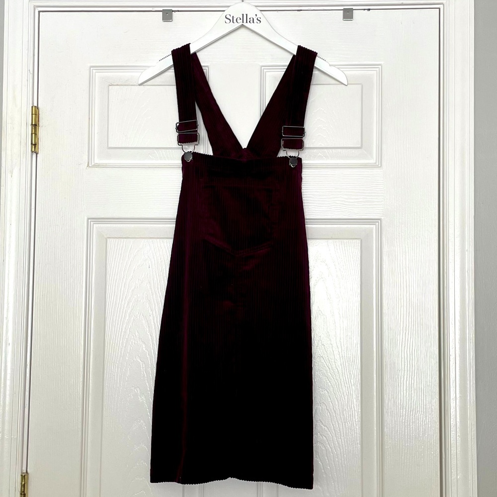 Large Forever 21 Corduroy Suspender Dress